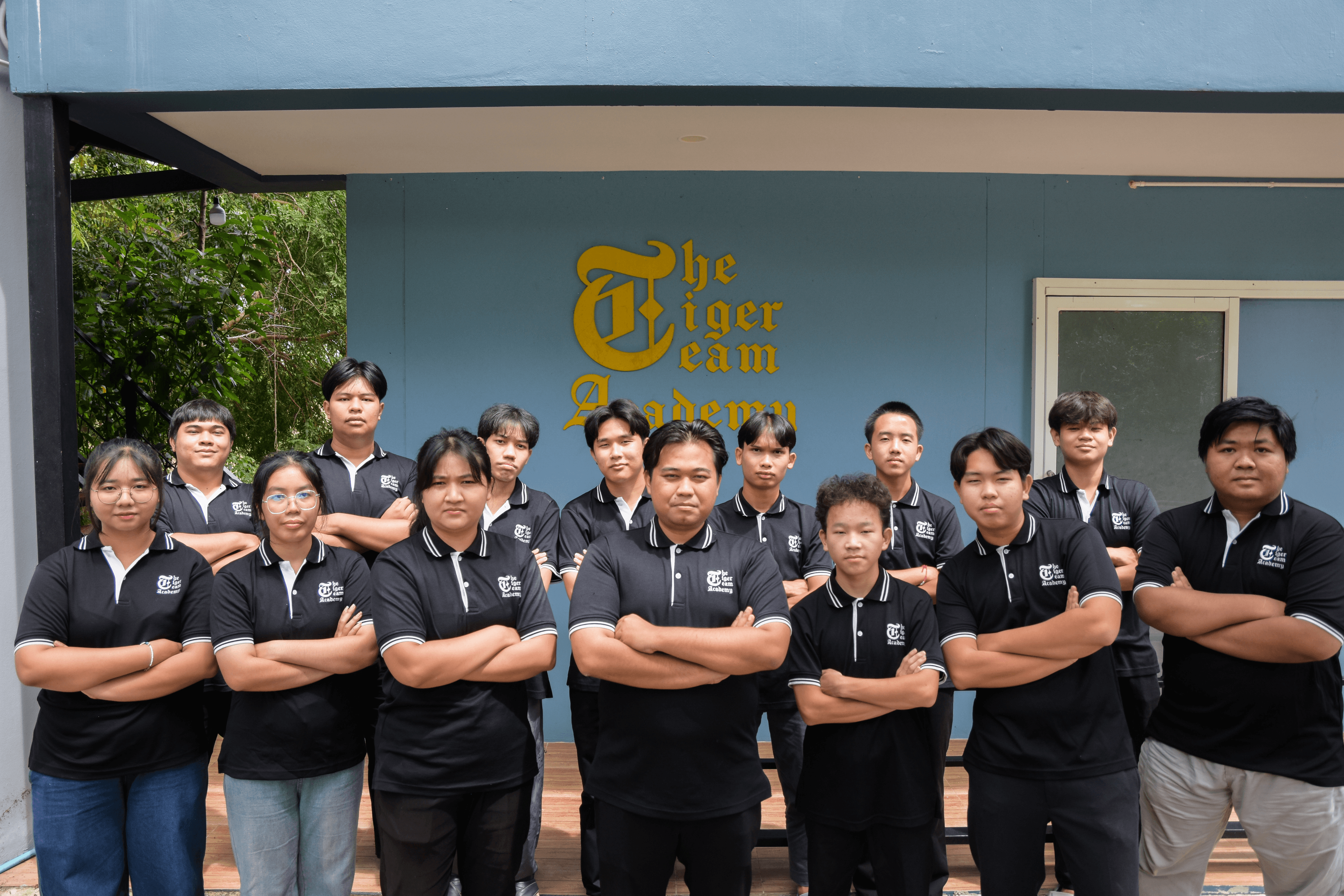 Students at Tiger Team Academy